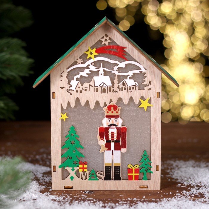 Декор с подсветкой «Щелкунчик», 15×5.5×18 см